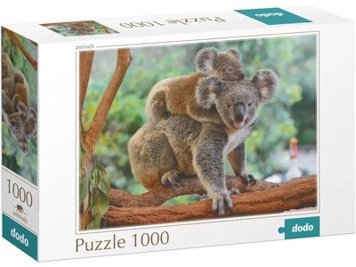 Пазл Маленькая коала с мамою 1000 елементов 301183 фото