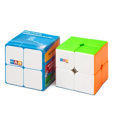 Smart Cube 2х2 Stickerless | Кубик 2х2х2 Без наклеек SC204 фото