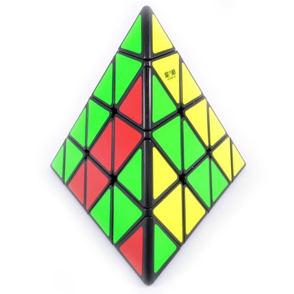 QiYi Pyraminx 4x4 Black | Пирамидка MFG2013bla фото