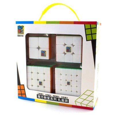 MoYu Gift Pack | Подарочный набор кубиков стикерлесс MF9301D фото