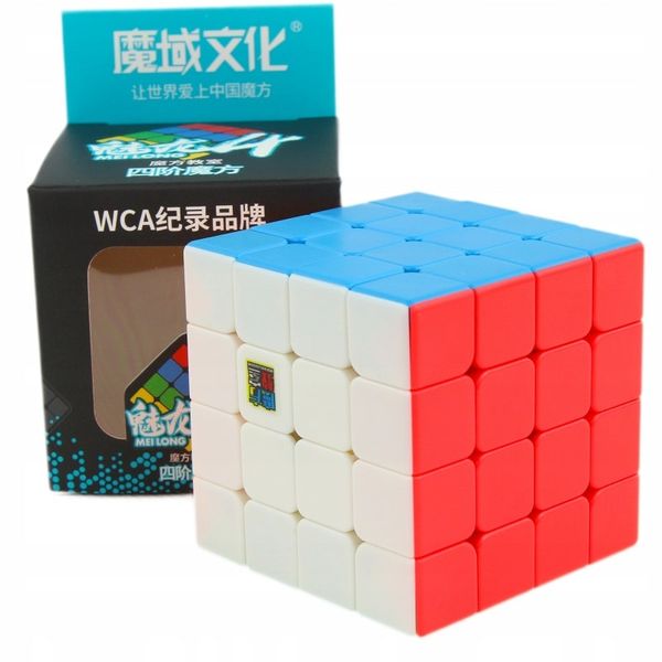 MoYu Meilong 4х4 stickerless | Кубик Мейлонг 4х4 без наліпок MF8826В фото