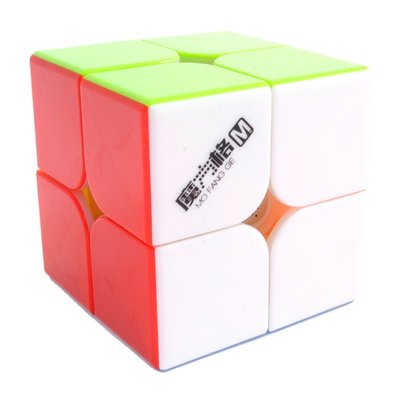 Кубик QiYi WuXia 2x2 M | Магнитный Кубик 2х2 колор MG2010 фото