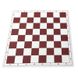 Шахматный набор: доска, мешочек, фигуры без утяжелителя бело-красные E681 фото 7