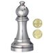 Металлическая головоломка Слон (Офицер) | Chess Puzzles silver 473684 фото 1
