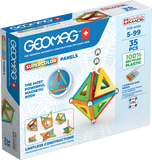 Geomag Supercolor Panels 35 деталей | Магнитный конструктор Геомаг 377 фото