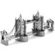 Металлический 3D конструктор London Tower Bridge Metal Earth | Тауэрский мост MMS022 фото 1