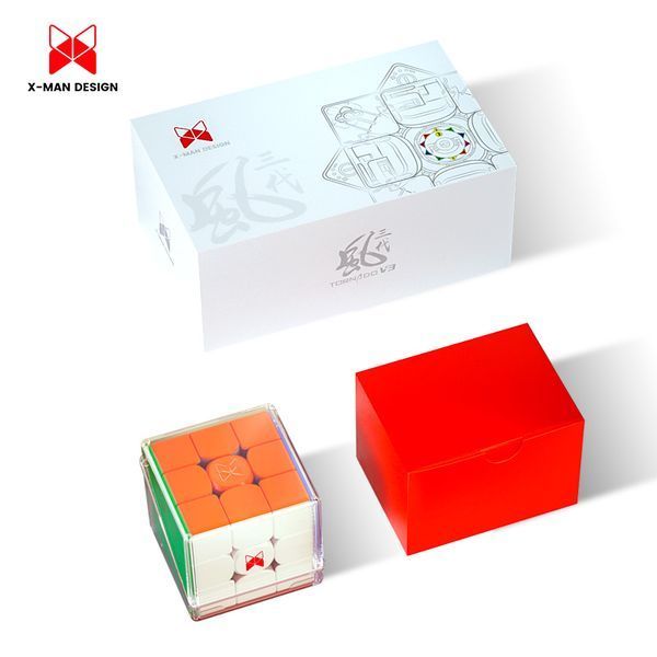 Кубик 3x3QiYi Tornado V3 M Standard магнитный QYXMD010 фото