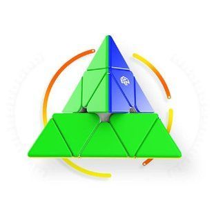 GAN Pyraminx M Explorer stickerless | Пірамідка GAN M Explorer GANJZT02 фото