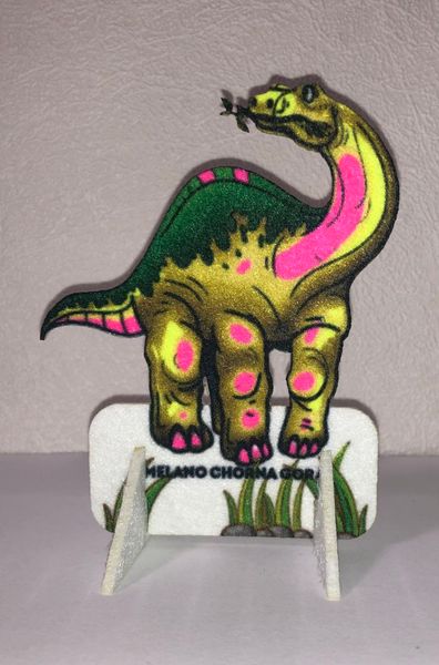 Фетрові сувенірні фігурки Динозаври 80137 фото