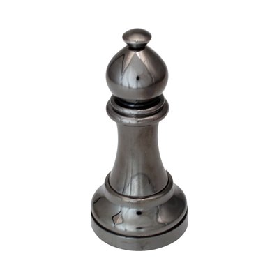 Металлическая головоломка Слон (Офицер) | Chess Puzzles black 473678 фото