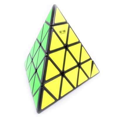 QiYi Pyraminx 4x4 Black | Пирамидка MFG2013black фото