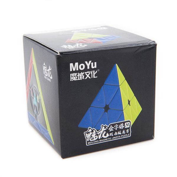 Meilong Pyraminx M stickerless | Пірамідка Мейлонг Магнітна MYML77 фото