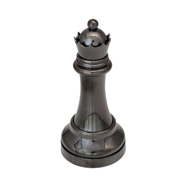 Металлическая головоломка Королева | Chess Puzzles black 473679 фото