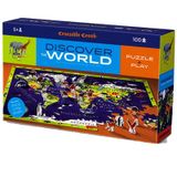Пазл-гра Карта Світу /Crocodile Creek Discover Puzzle (100 елементів) 382920-1 фото