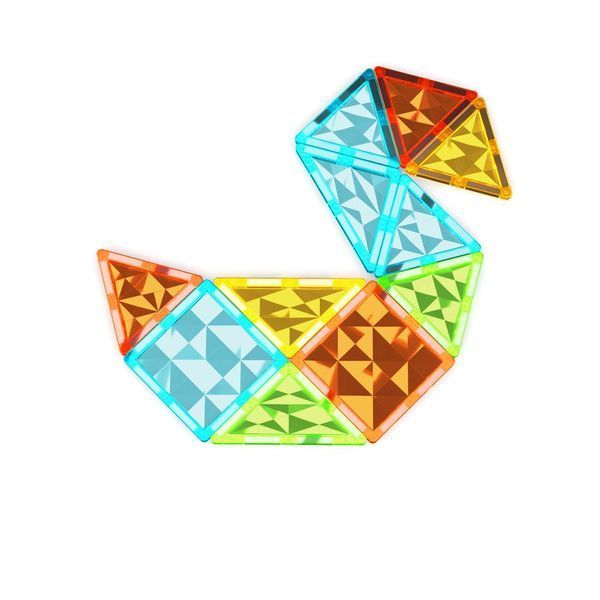 Магнітний конструктор Geomag Magnetic Tiles Gems 32 4101 фото