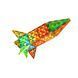 Магнітний конструктор Geomag Magnetic Tiles Gems 32 4101 фото 6