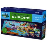 Пазл-гра Європа /Crocodile Creek Discover Puzzle (100 елементів) 382920-3 фото