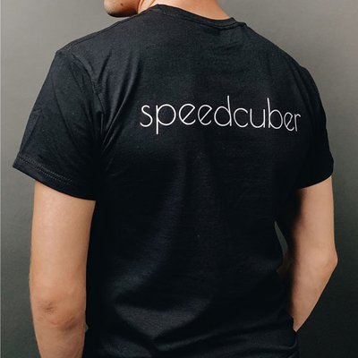 Футболка фірмова від Євгена Бондаренко Speedcuber чорна 2018t-shirtBondar1 фото