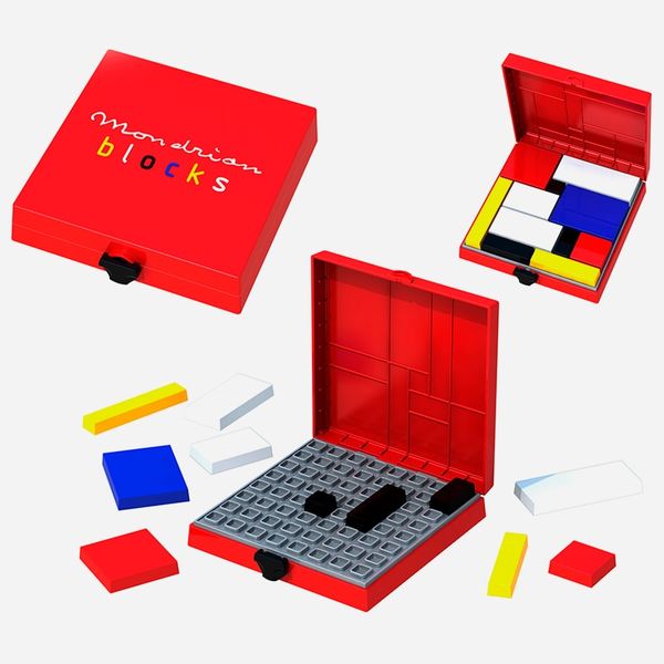 Ah!Ha Mondrian Blocks red | Головоломка Блоки Мондриана (красный) 473553 фото