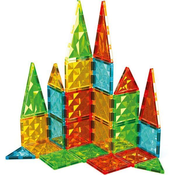 Магнітний конструктор Geomag Magnetic Tiles Gems 60 4103 фото