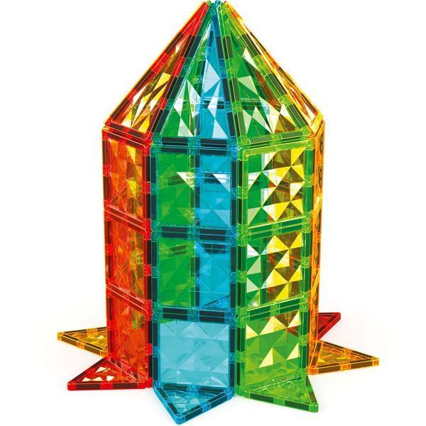 Магнітний конструктор Geomag Magnetic Tiles Gems 60 4103 фото