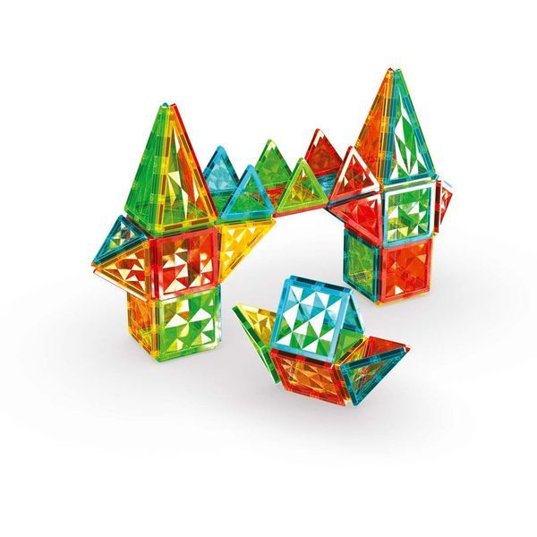 Магнітний конструктор Geomag Magnetic Tiles Gems 60 4103 фото
