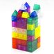 YJ Magnetic Cube Blocks | Развивающая игрушка магнитные блоки с задачами 34 детали YJ9004 фото 1