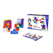 YJ Magnetic Cube Blocks | Развивающая игрушка магнитные блоки с задачами 34 детали YJ9004 фото 3