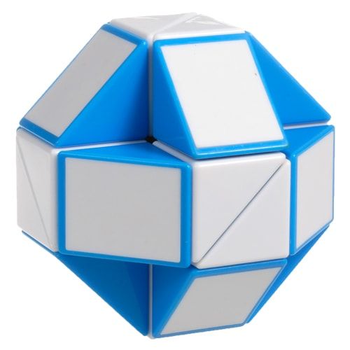 Blue cube. Cube бело голубой. Змейка Рубика 144 элемента. Кубик Рубика бело сине бирюзовый.