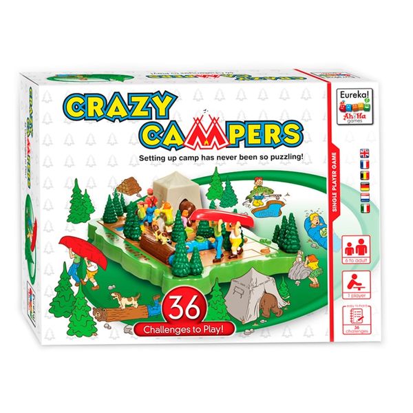 Ah!Ha Crazy Campers | Логічна гра Божевільні Кемпери 473541 фото