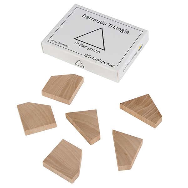 Bermuda Triangle pocket puzzle Міні головоломка ЗАМОРОЧКА 5010en фото