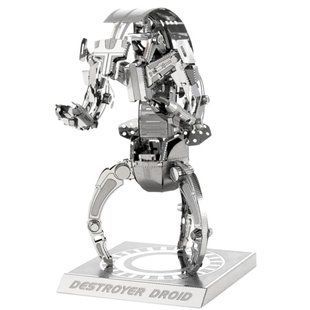 Металевий 3D конструктор Star Wars Destroyer Droid | Дроїд-руйнівник MMS255 фото