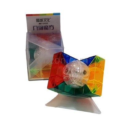 MoFangJiaoShi 3x3 Geo Cube B colorful transparent MF8831B фото