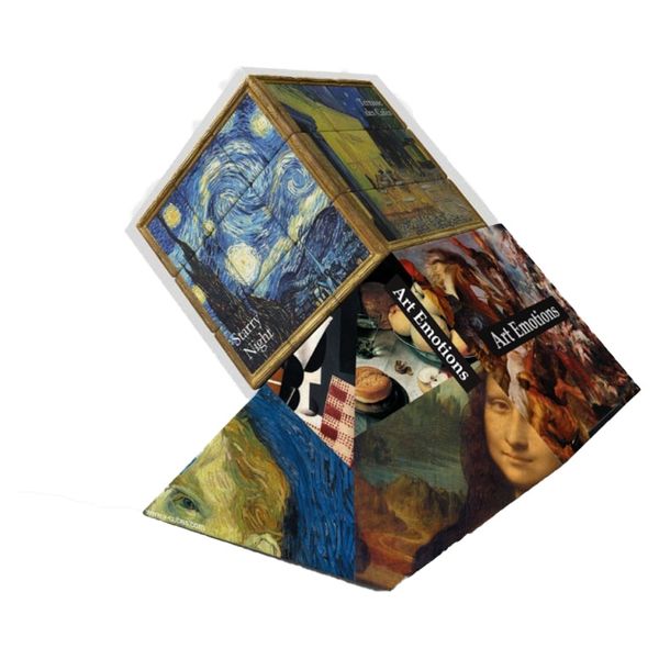 V-CUBE 3х3 Van Gogh | Вінсент Ван Гог V-CUBE Кубик 3x3 00.0168 фото