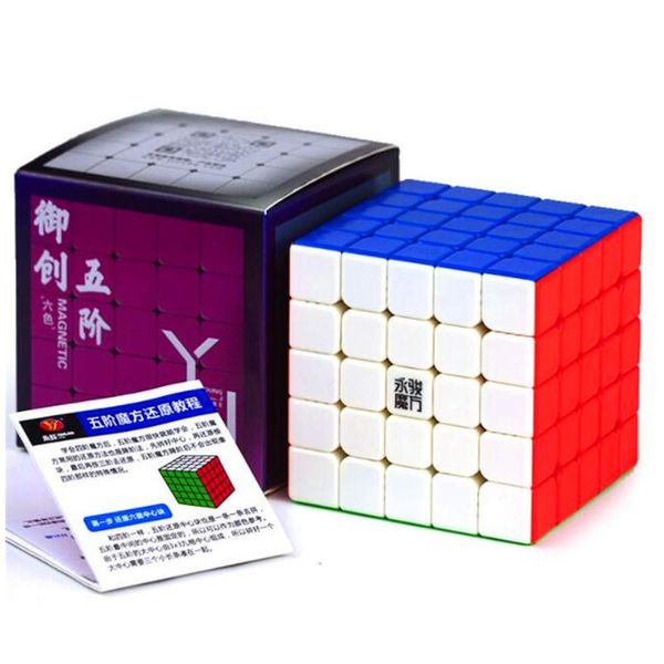 YJ 5x5 Yuchuang V2 M stickerless | Кубик V2 M 5x5 без наліпок YJ8386 фото