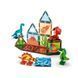 Магнітний конструктор Geomag Magnetic Tiles Dino World 25 4221 фото 3