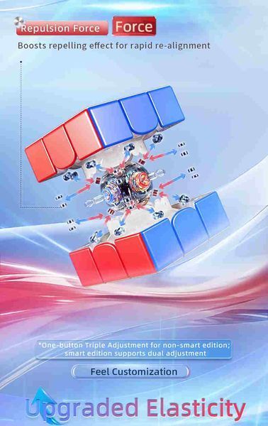 Кубик 3х3 Super Aolong Maglev 20M Ball Core UV MYAL039 фото
