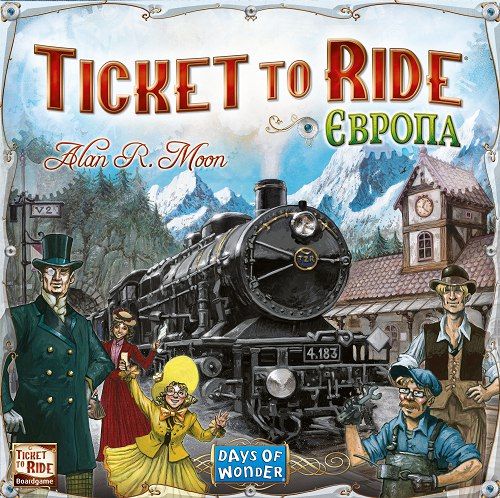 Настольная игра Ticket to Ride: Европа LOB2219UA фото
