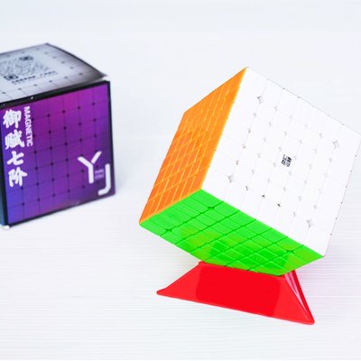 YJ YuFu V2 M 7x7 stickerless | Кубик 7х7 М без наліпок YJ8391 фото