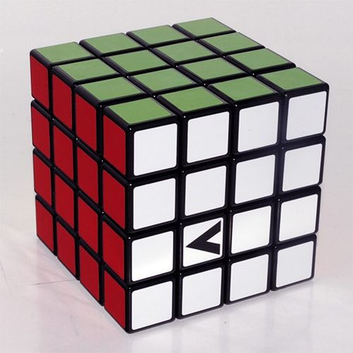 V-CUBE 4x4 black | Кубик 4х4 черный плоский V4-BL фото