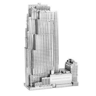 Металлический 3Д конструтор 30 Rockfeller Plaza Metal Earth | Небоскреб Rockefeller Plaza MMS061 фото