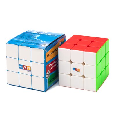Smart Cube 3x3 Stickerless | Кубик 3х3 фирменный без наклеек SC303 фото
