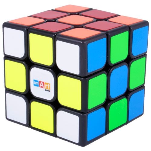 Smart Cube 3х3 черный Флюо | Кубик яркий SC321fluo фото