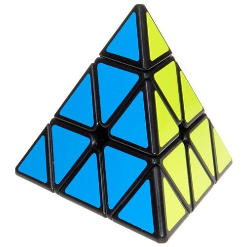 Smart Cube Pyraminx black | Пирамидка Смарт черная SCP1 фото