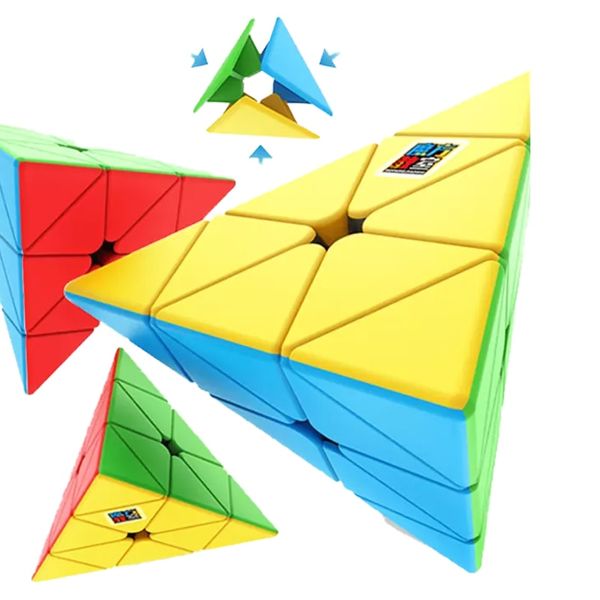 MoYu Meilong Pyraminx stickerless | Пирамидка без наклеек МоЮ MYML05 фото