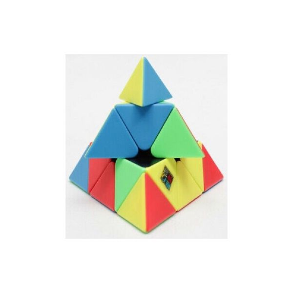 MoYu Meilong Pyraminx stickerless | Пірамідка колор MYML05 фото