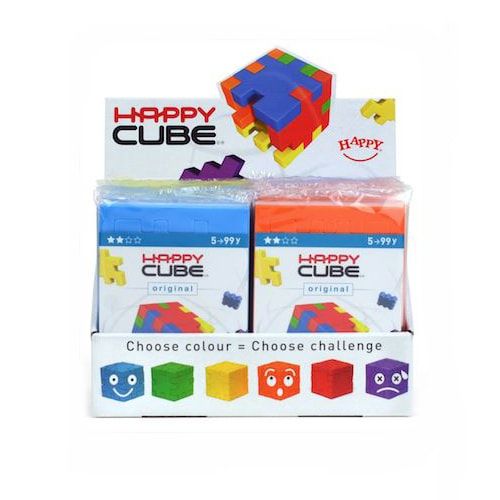 Дисплей головоломка - пазл Happy Cube Original 24 штуки HCО100Display фото
