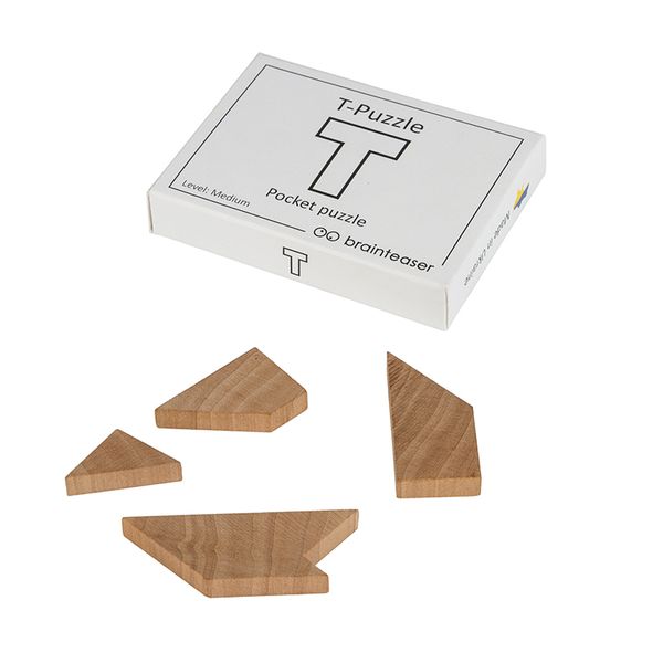 Набір головоломок Заморочка wooden mini puzzle set #1 (6 штук) set#1en фото