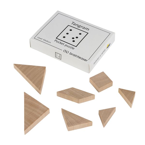 Набір головоломок Заморочка wooden mini puzzle set #1 (6 штук) set#1en фото