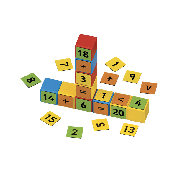 Geomag MAGICUBE Math Building | Магнітні кубики Арифметика   256 фото